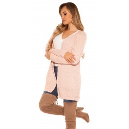 Kardig&aacute;n KouCla Chunky Pink