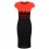Spoločensk&eacute; &scaron;aty s krajkou Coral/Black