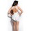 Mini&scaron;aty Peplum White