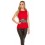 Top s čipkou Red